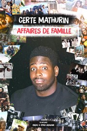 Certe Mathurin dans Affaires de famille Comdie des Volcans Affiche