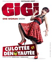 Ghyslaine Lesept dans Gigi culottée et dénoyautée Salle Paul Eluard Affiche