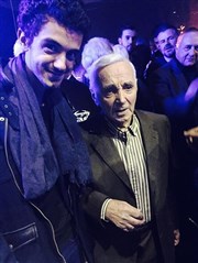 Au plus près d'Aznavour Espace Rachi Affiche