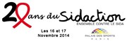 20 ans du sidaction Le Dme de Paris - Palais des sports Affiche