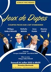 Jeux de Dupes Domaine Montaude Affiche