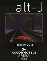 Alt-J Accor Arena Affiche