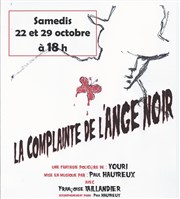 La Complainte de l'Ange Noir Thtre de la Vieille Grille Affiche