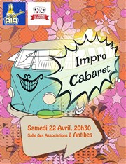 Cabaret d'improvisation Salle des associations Affiche