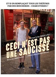 Ceci n'est pas une saucisse Caf de la Gare Affiche