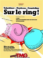 Tchekhov, Feydeau, Courteline, sur le ring ! Thtre Montmartre Galabru Affiche