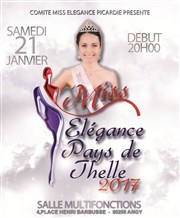 Election Miss Élégance Pays de Thelle 2017 Salle Multifonctions Affiche