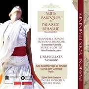 Teodora Gheorghiu, mezzo-soprano  Ensemble Pulcinella Palais de Behague Affiche