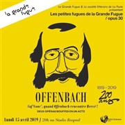 Offenbach' Caf'Conc' Studio Raspail Affiche