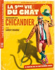 Chicandier dans La 9ème vie du chat Thtre des Mathurins - grande salle Affiche