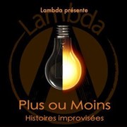 Plus ou Moins avec Tim des "Eux" - Spectacle d'Improvisation Dirigée Le Manding'Art Affiche