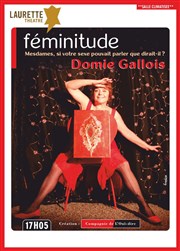 Domie Gallois dans Mesdames, si votre sexe pouvait parler, que dirait-il ? Féminitude Laurette Thtre Festival Avignon OFF Affiche