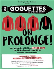 Les Goguettes en trio (mais à quatre) ! Thtre Trvise Affiche