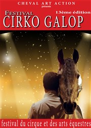 Festival Cirko Galop | Spectacle jeunes talents Chapiteau Cheval Art Action Affiche