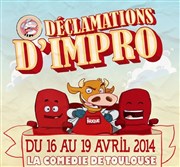 Stage d'initiation à l'improvisation avec La Brique La Comdie de Toulouse Affiche