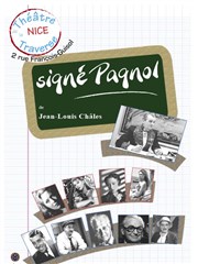 Signé Pagnol Thtre de la Lib Affiche