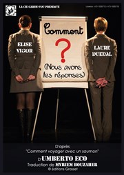 Comment ? (nous avons les réponses) Tho Thtre - Salle Plomberie Affiche