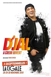 D'Jal dans À coeur ouvert Thtre du Blanc Mesnil Affiche