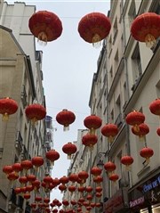 Paris pendant le Nouvel An chinois | par Magalie Desurmont Mtro Maison Blanche Affiche