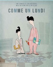 Comme un lundi Pniche Thtre Story-Boat Affiche