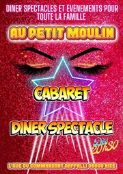 Cabaret au petit moulin - été 2024 Au petit moulin Affiche