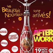 Afterwork Beaujolais nouveau Hide Out Pub Affiche