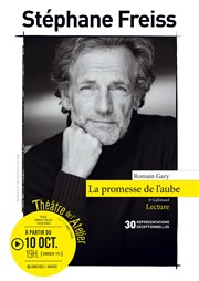 La Promesse de l'aube | lecture de Stéphane Freiss Thtre de l'Atelier Affiche