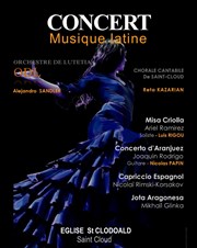 Concert de musique latine Eglise St-Clodoald Affiche