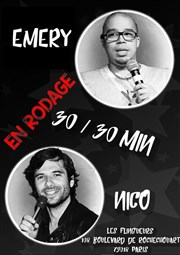 Emery et Nico en rodage Les Flingueurs Affiche