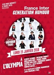 France Inter : Génération Humour L'Olympia Affiche