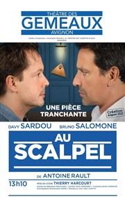 Au Scalpel | avec Bruno Salomone et Davy Sardou Thtre des Gmeaux - salle des Colonnes Affiche