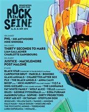 Rock en seine : Pass Dimanche Domaine National de Saint Cloud Affiche