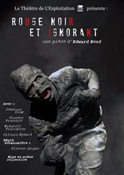 Rouge, Noir et Ignorant L'Antidote Thtre Affiche