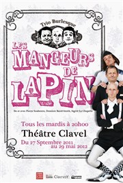 Les mangeurs de lapin Thtre Clavel Affiche