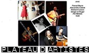 Plateau d'artistes Studio de la plage Affiche