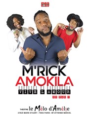 M'rick Amokila Thtre Le Mlo D'Amlie Affiche