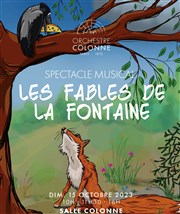 Les Fables de la Fontaine Salle colonne Affiche