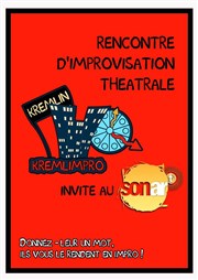 Rencontre d'improvisation théâtrale - Kremlimpro Le Sonar't Affiche