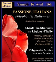 Chants Traditionnels des Régions d'Italie Eglise Sainte Marie des Batignolles Affiche