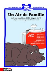 Un air de famille Thtre Darius Milhaud Affiche