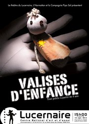 Valises d'enfance Thtre Le Lucernaire Affiche