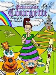 Princesse Courgette au pays de la musique Thtre L'Alphabet Affiche