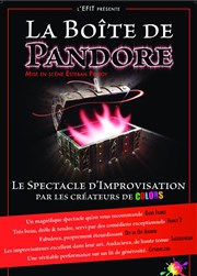 La Boîte de Pandore : le spectacle d'impro des créateurs de Colors Thtre de Poche Graslin Affiche