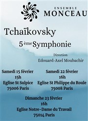 Symphonie n°5 de Tchaïkovski Eglise Saint-Sulpice Affiche