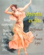 L'opérette en fête Thtre Djazet Affiche