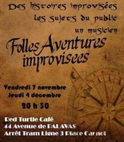 Folles aventures improvisées Red Turtle caf Affiche