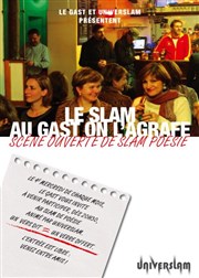 Le Slam au Gast on l'agrafe Le Gast Affiche