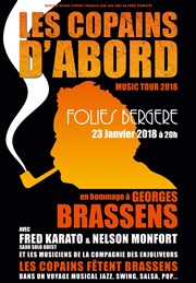 Les copains d'abord Music Tour 2018 Folies Bergre Affiche