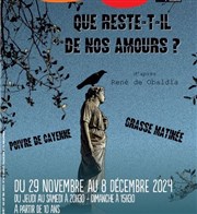 Que reste-t-il de nos amours ? Thtre Douze - Maurice Ravel Affiche