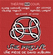 Une preuve Thtre La Croise des Chemins - Salle Paris-Belleville Affiche